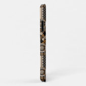 Rustiek patchwork patroon Case-Mate iPhone case (Achterkant/rechts)