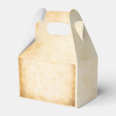 Rustiek perkament  bedankdoosjes (Achterkant)