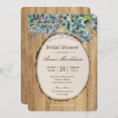 Rustiek Pine Lodge Vrijgezellenfeest Kaart (Voorkant / Achterkant)