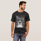 Rustiek Pitbull T-Shirt (Voorkant volledig)