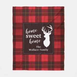 Rustiek Plaid Sweet Home Boerderij Wallace Tartan Fleece Deken