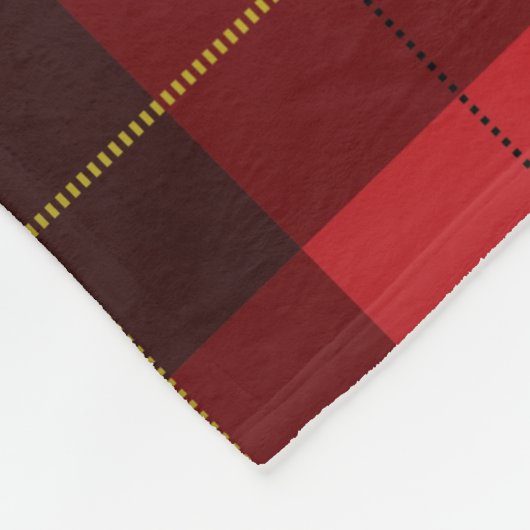 Rustiek Plaid Sweet Home Boerderij Wallace Tartan Fleece Deken (Hoek)