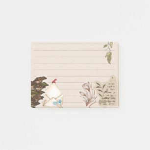 Rustiek plakboek Kraft papier Collage Antiek Bruin Post-it® Notes