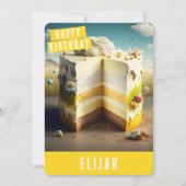 Rustiek platteland Verjaardag Kaart (Voorkant)