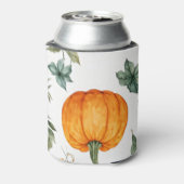 rustiek pompoenpatroon blikjeskoeler (Blikje Achterkant)
