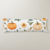 rustiek pompoenpatroon lichaamskussen (Achterkant)