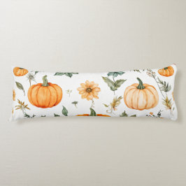 rustiek pompoenpatroon lichaamskussen