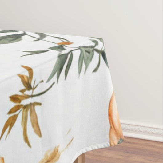 rustiek pompoenpatroon tafelkleed (Voorbeeld)