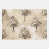 rustiek romantisch parijs inpakpapier vel (Voorkant 3)