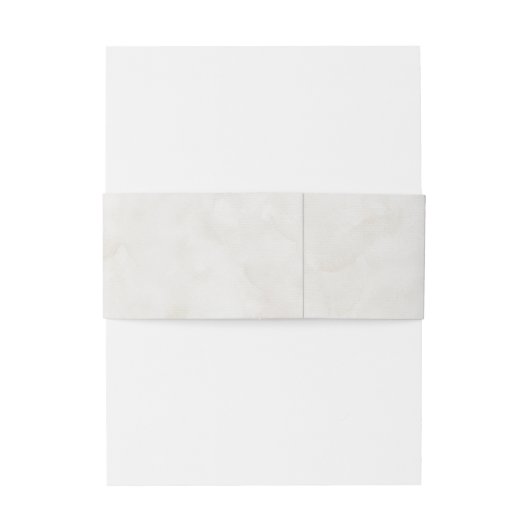 Rustiek romantisch Roos | Uitnodigingen Wikkel (Achterkant Voorbeeld)