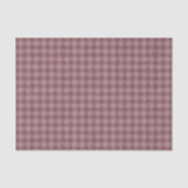 Rustiek rood geruit patroon weefsel papier (Voorkant)