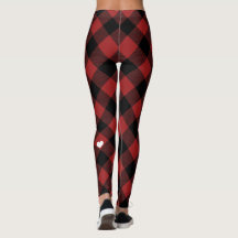 Rustiek Rood Zwart Buffel Plaid Wit Hart