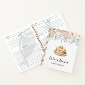 Rustiek Roos Bloemen Bloemen Bloemengroen Bakken R Notitieboek (Binnen)