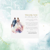 Rustiek Roos Boho Floral Bridal Dank u