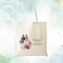 Rustiek Roos Boho Floral Vrijgezellenfeest Tote Bag
