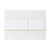 Rustiek Roos Country Bruiloft Uitnodigingen Wikkel (Achterkant Voorbeeld)