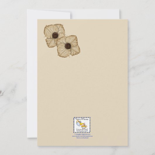 Rustiek Roos Gold Bevestigingsuitnodiging Kaart (Achterkant)