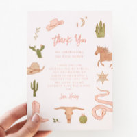 Rustiek Roze Cowgirl Verjaardagsfeest