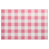 Rustiek roze en witte Buffalo Plaid Stof (Fat Quarter)