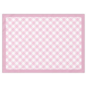 Rustiek Roze Geruite Tafelkleed Boerderij Keuken (Voorkant (Horizontaal))