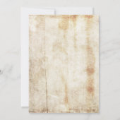 Rustiek  Salie Groen Bladeren 100e Verjaardag Kaart (Achterkant)