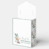 Rustiek Schattige Woodland Animals Baby shower Dan Bedankdoosjes (Geopend)