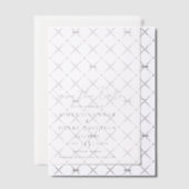Rustiek Script Modern Wedding Save the Date Vellum Uitnodigingen (Offset (Uitnodiging))