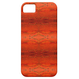 Rustiek Sinaasappel Azteeks Patroon Case-Mate iPhone Case