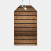 Rustiek Sinaasappel Basketbal Baby shower Cadeaulabel (Achterkant)