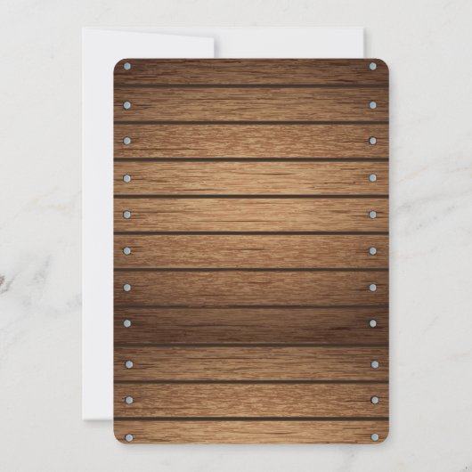 Rustiek Sinaasappel Basketbal Baby shower Kaart (Achterkant)