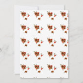 Rustiek Sinaasappel Boho zonsondergang Bachelorett Kaart (Achterkant)