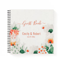 Rustiek Sinaasappel Bos Groen Wit Bloemen Gast