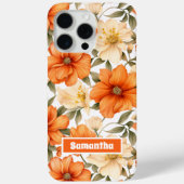  rustiek Sinaasappel herfstbloemen Case-Mate iPhone Case (Achterkant)