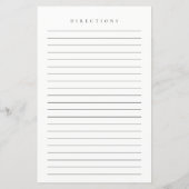 Rustiek Sinaasappel Paddestoel Fern Foliage Recept (Achterkant)