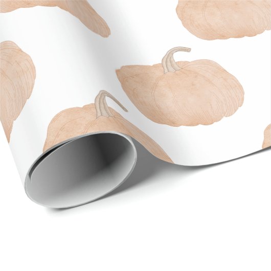 Rustiek Sinaasappel pompoenwikkelpapier Cadeaupapier (Rol Hoek)