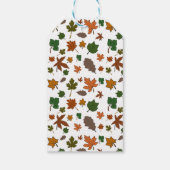 Rustiek Sinaasappel Truck Little Pumpkin Baby show Cadeaulabel (Achterkant)