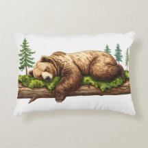 Rustiek Slapen Beer Woodland Cabin