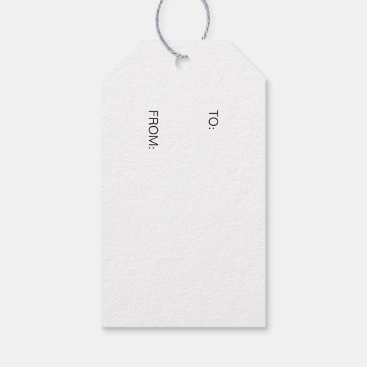 Rustiek Slapen Fox Groen Kerstcadeau Label Cadeaulabel (Achterkant)