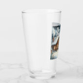 /Rustiek/Sneeuwman/Kerstmis Glas (Rechts)