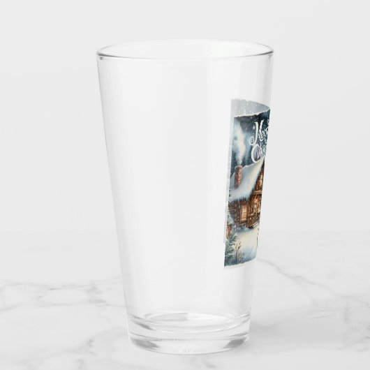 /Rustiek/Sneeuwman/Kerstmis Glas (Rechts)