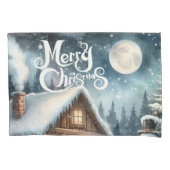 /Rustiek/Sneeuwman/Kerstmis Kussensloop (Voorkant)