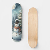 /Rustiek/Sneeuwman/Kerstmis Persoonlijk Skateboard (Voorkant)