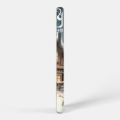 /Rustiek/Sneeuwman/Kerstmis Samsung Galaxy Hoesje (Rechterkant)