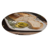 Rustiek Sourdough Brood Olijfolie Snijplank (Hoek)