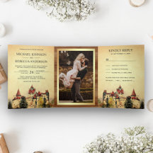 Rustiek Sprookje Kasteel Prinses Storybook Bruilof