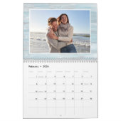 Rustiek Strand Hout Familie Foto's 2024 Kalender (Feb 2026)