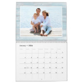 Rustiek Strand Hout Familie Foto's 2024 Kalender (Jan 2026)