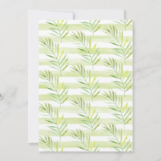 Rustiek Sweet Monkey Boy Baby shower Uitnodiging (Achterkant)