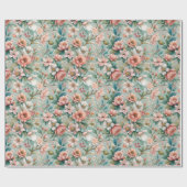 Rustiek, Tea Party Cadeaupapier (Vlak)