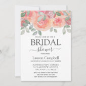 Rustiek Terracota Florals Vrijgezellenfeest Kaart (Voorkant)